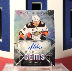 Sam Colangelo 2024-25 - Rookie Gems Auto /199 Black Diamond Upper Deck